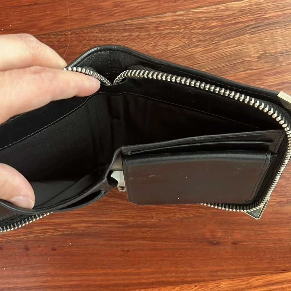 ALEXANDER WANG men’s black wallet